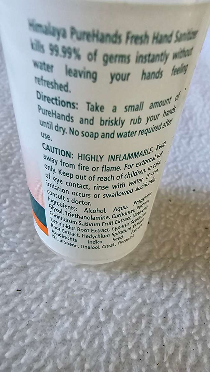 BOX OF 24 X 50ML HIMALAYA GEL SANITIZERS(WORKS MAGIC AS HOUSEHOLD CLEANERS)