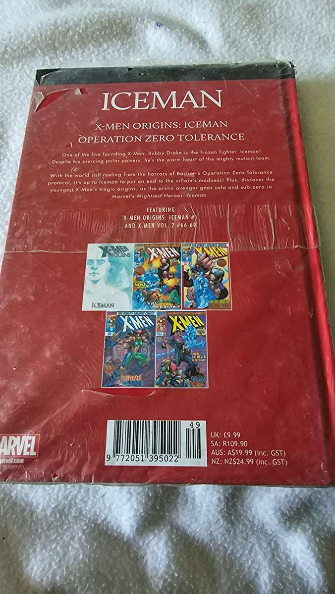 MARVEL SUPERHEROES HARDCOVER COMIC (ICEMAN)