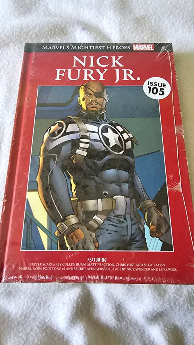 MARVEL SUPERHEROES HARDCOVER COMIC *NICK FURY JR.)