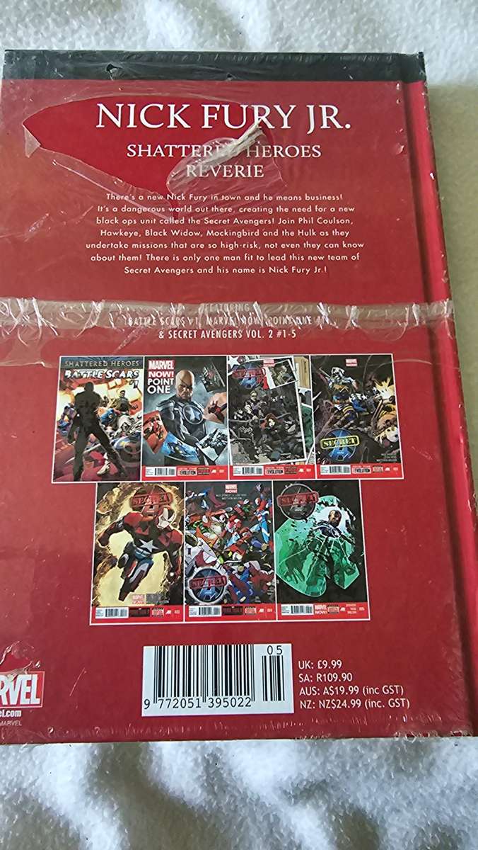 MARVEL SUPERHEROES HARDCOVER COMIC *NICK FURY JR.)