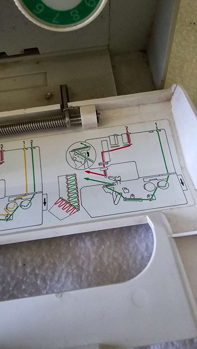ELNA PRO 4DE DOUBLE NEEDLE OVERLOCKER(WORKS)