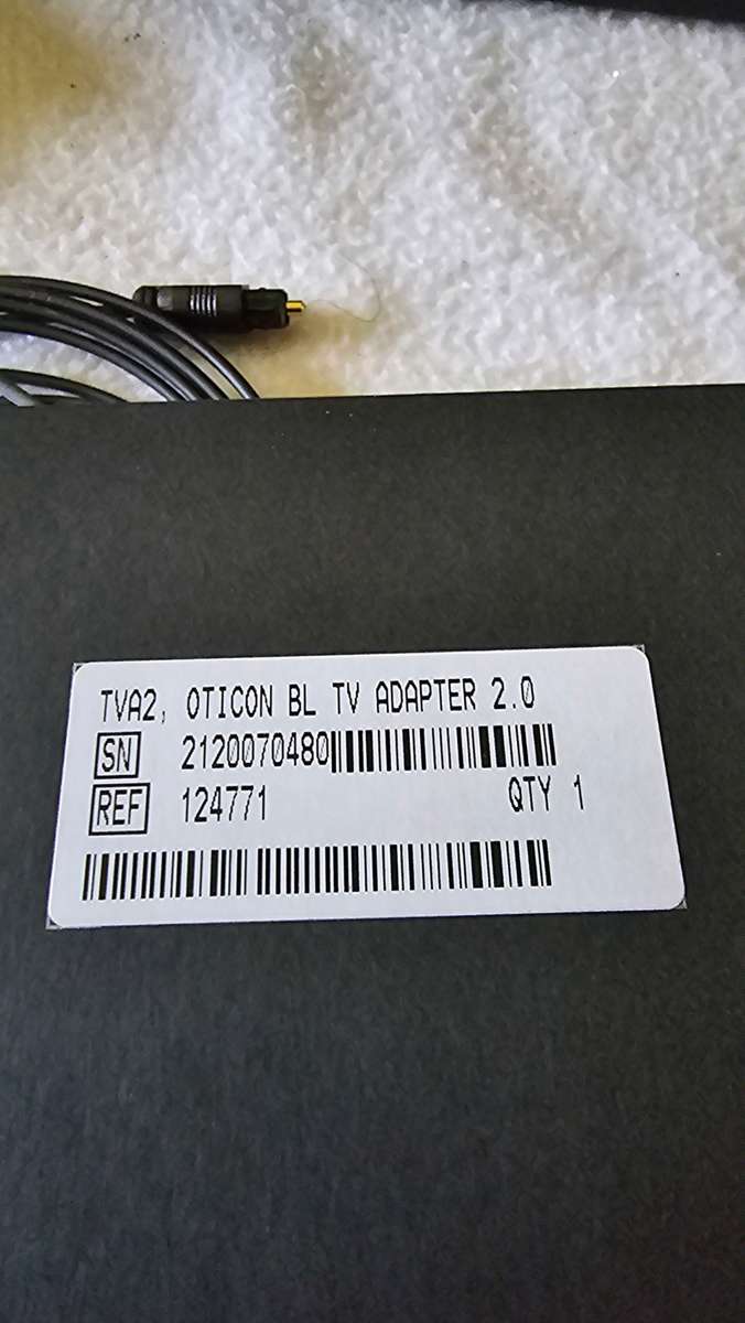 OTICAN DOLBY DIGITAL TV ADAPTER ,2.0 BS-F200/ HEARING AIDS