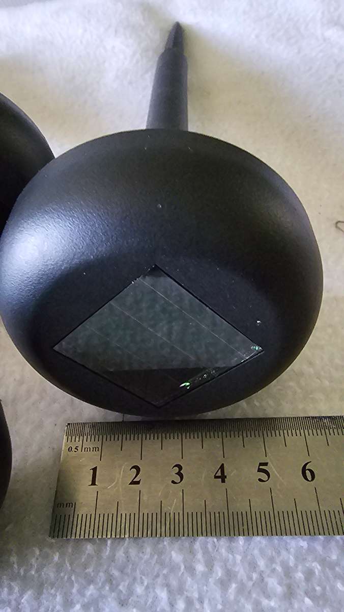 SET OF 6 GARDEN SOLAR LIGHTS