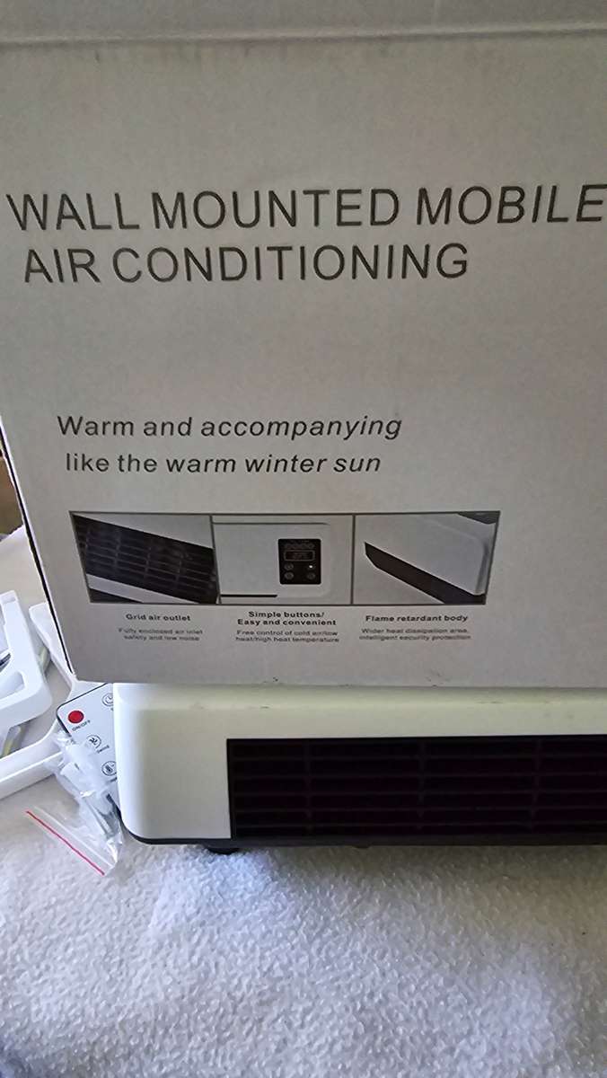 WALL MOUNT MOBILE AIR CONDITIONING (HOT AND COLD AIR)