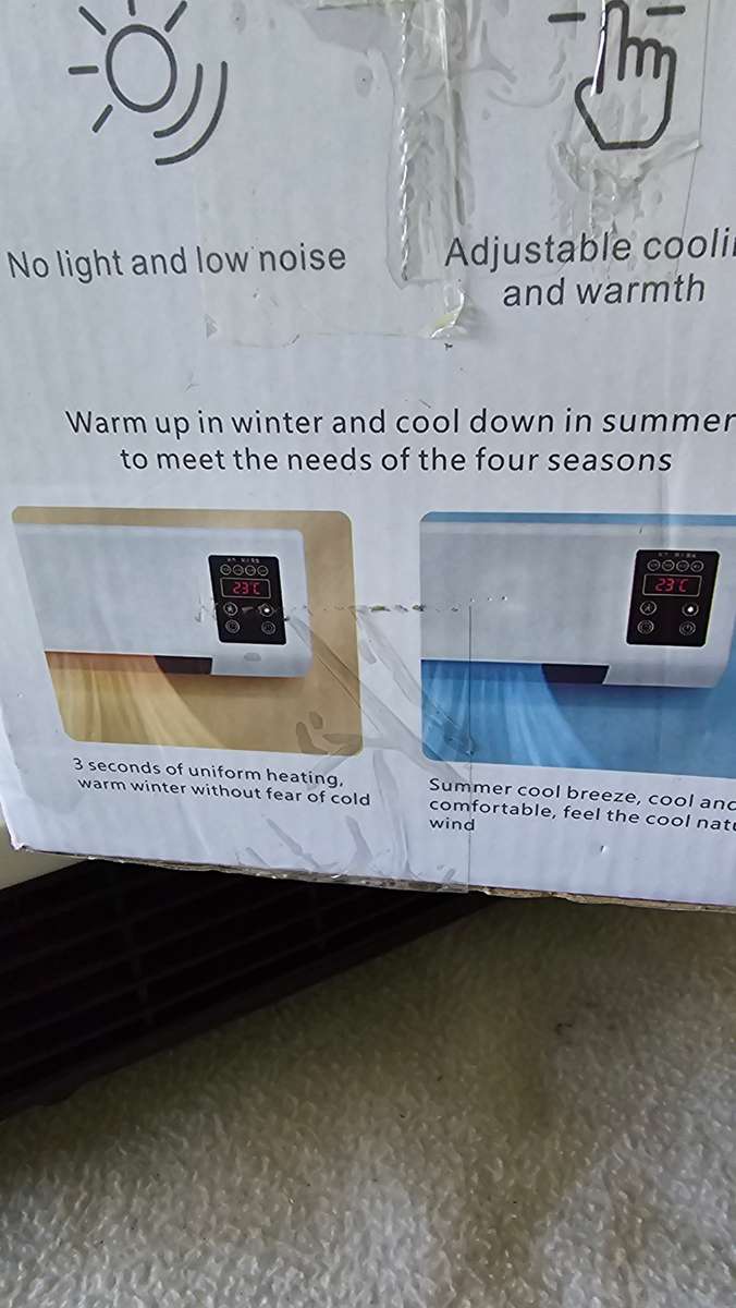 WALL MOUNT MOBILE AIR CONDITIONING (HOT AND COLD AIR)