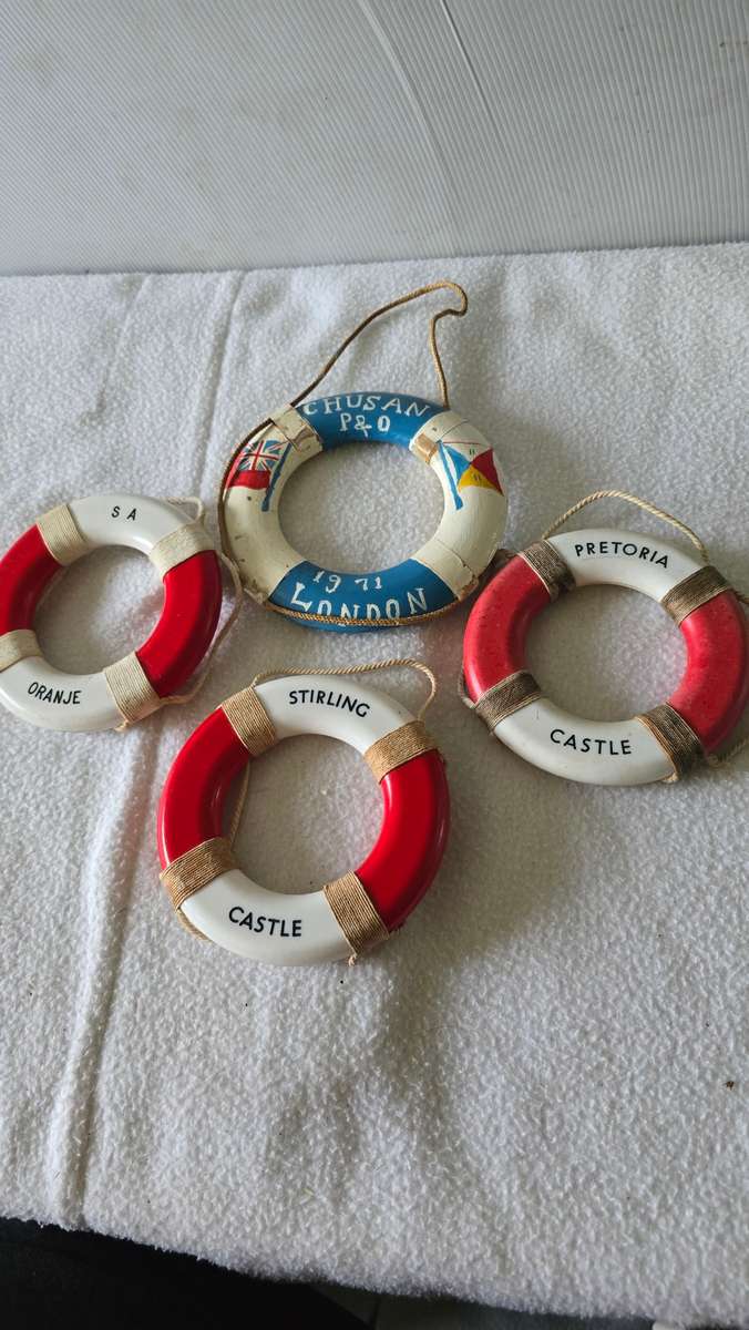 3 PIECE HARBOUR COLLECTABLES