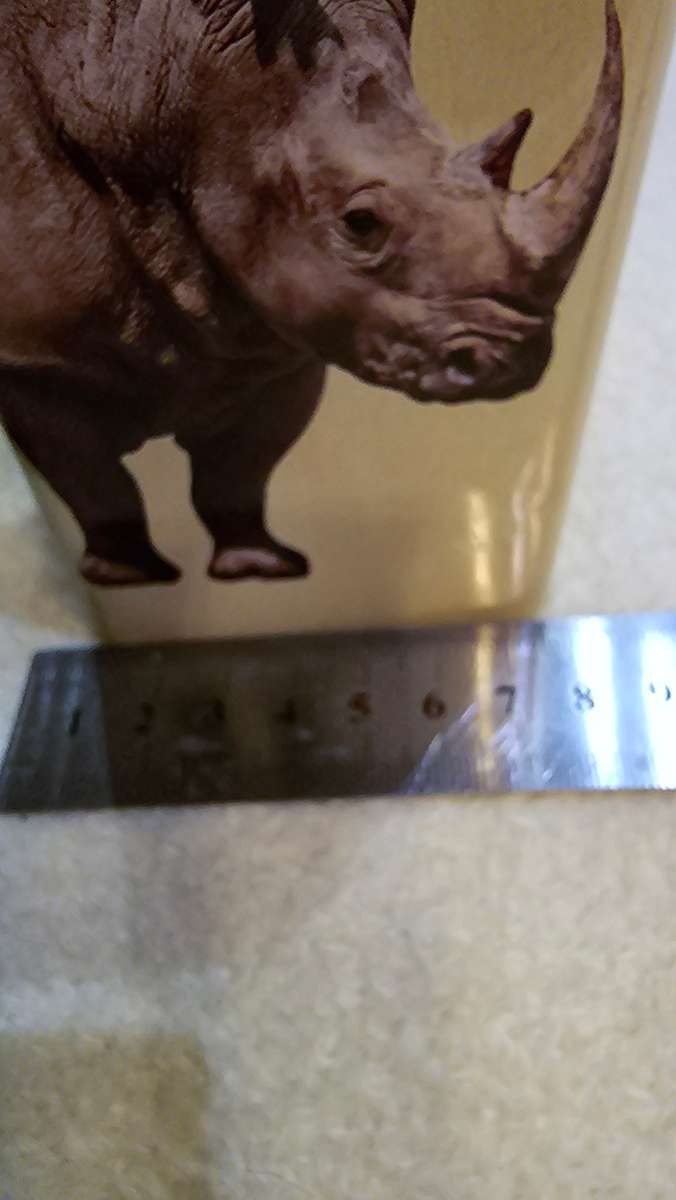 SET OF FIVE AFRICA RESERVE COLLECTIVE ANIMAL PRINT TINS