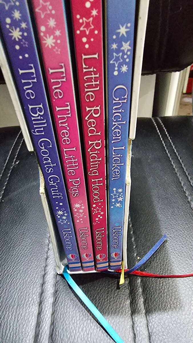 USBORNE FAIRY TALES SET OF 4 HARDCOVER BOOKS