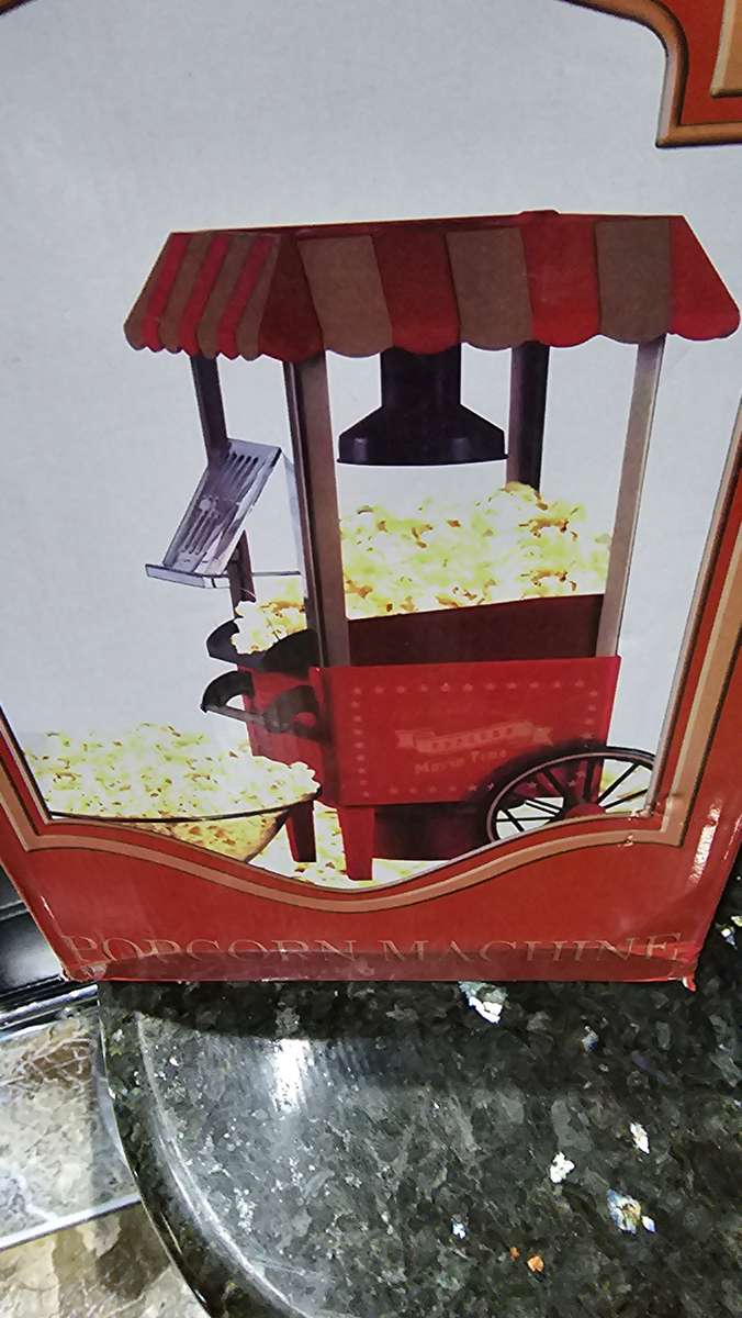 OLD FASHIONED STYLE POPCORN MACHINE(TABLE TOP)