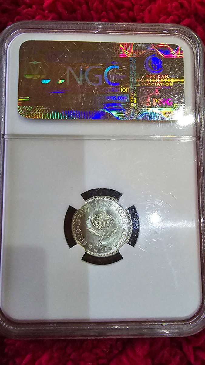 1963 SA 2.5C(GRADED NGC) COIN