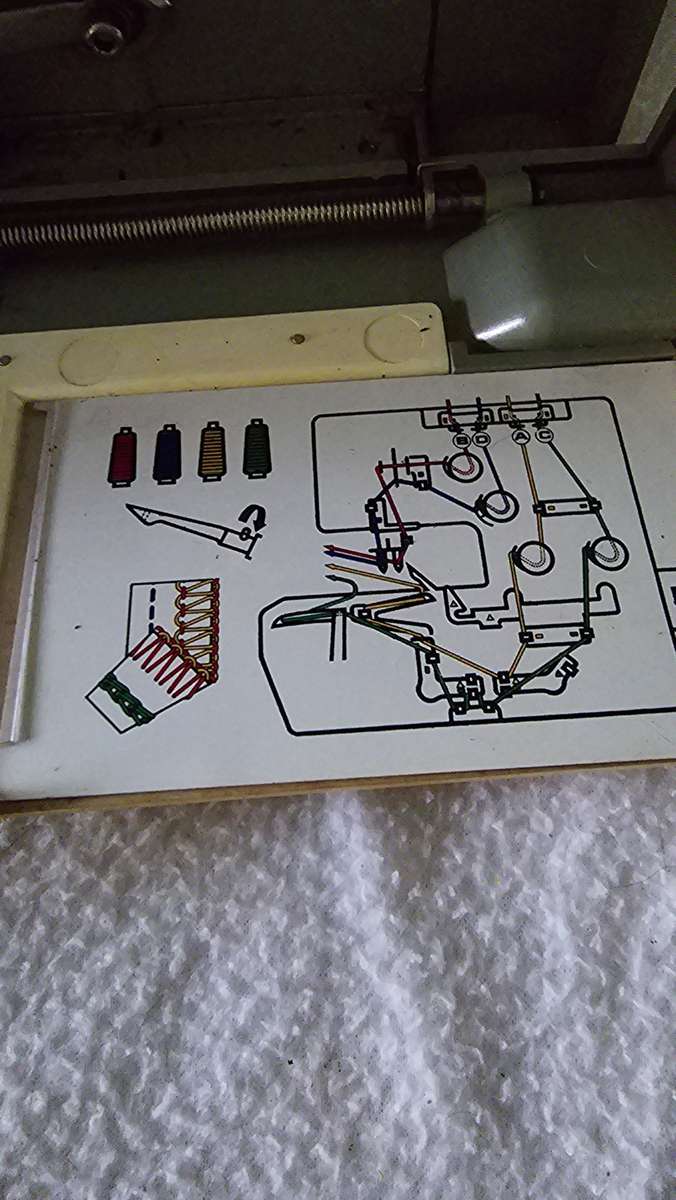 ELNA L2 OVERLOCKER(WORKS)SEE DESCRIPTION