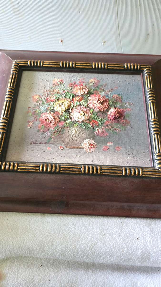 SIGNED OIL ON BOARD PAINTING(ORIGINAL)40 x 35cm