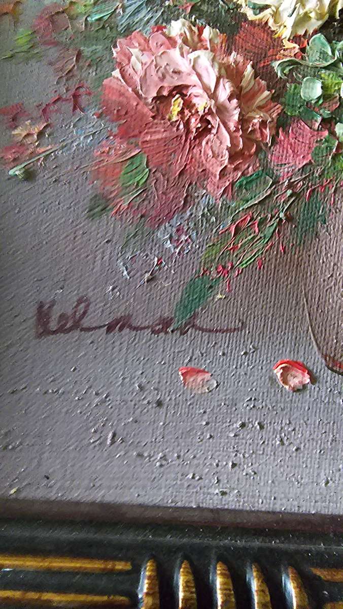 SIGNED OIL ON BOARD PAINTING(ORIGINAL)40 x 35cm