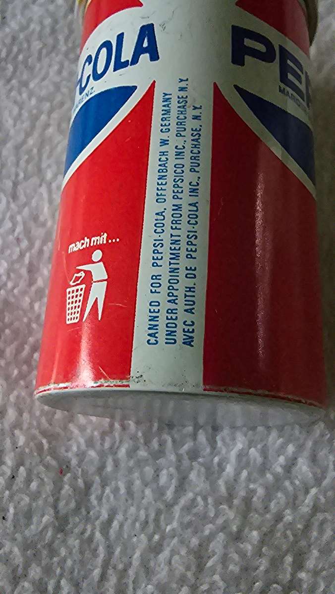 PEPSI COLA CAN-1870 WEST GERMANY