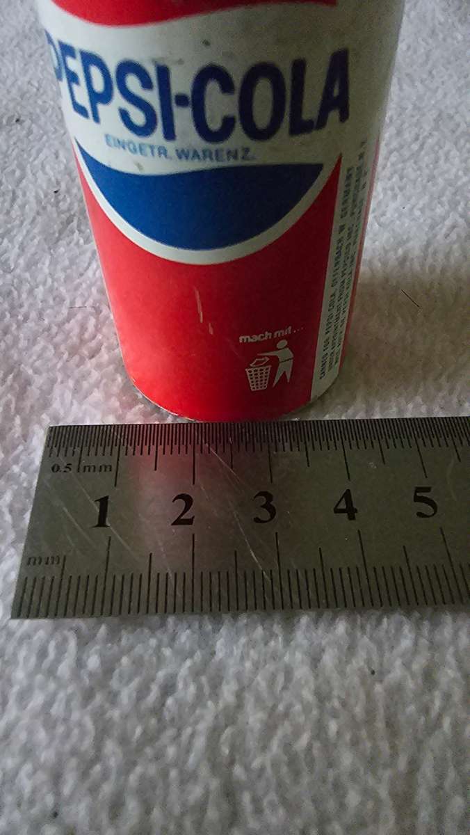 PEPSI COLA CAN-1870 WEST GERMANY