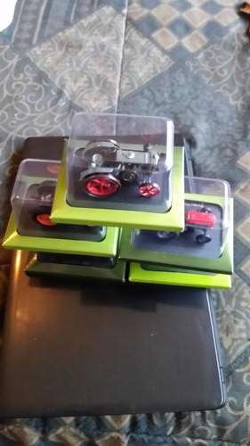5 X METAL MODEL TRACTORS INCLUDING MAGAZINE-BID PER MODEL TO TAKE ALL 3