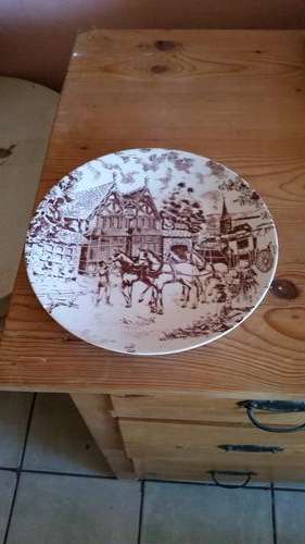 FINE CHINA COLLECTORS PLATE-SEE DESCRIPTION