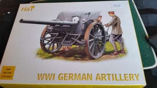 COLLECTORS SELF ASSEMBLE WW11 GERMAN ARTILLERY(88 PIECES)-SEE DESCRIPTION
