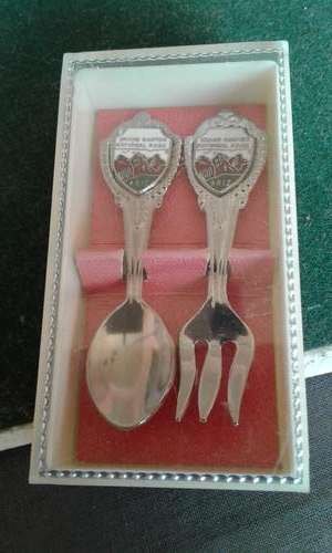 COLLECTORS GRAND CANYON NATIONAL PARK SPOON AND FORK