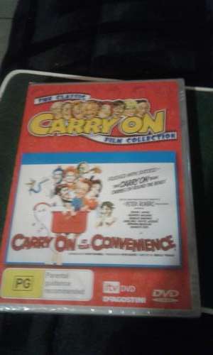 CARRY ON FILM COLLECTIONS (CARRY ON FOR YOUR CONVENIENCE) ORIGINAL AND NEW DVD