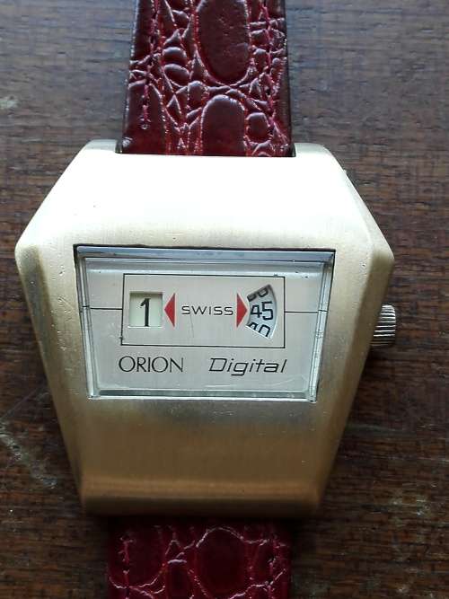 VINTAGE ORION MECHANICAL MENS WATCH- WORKING