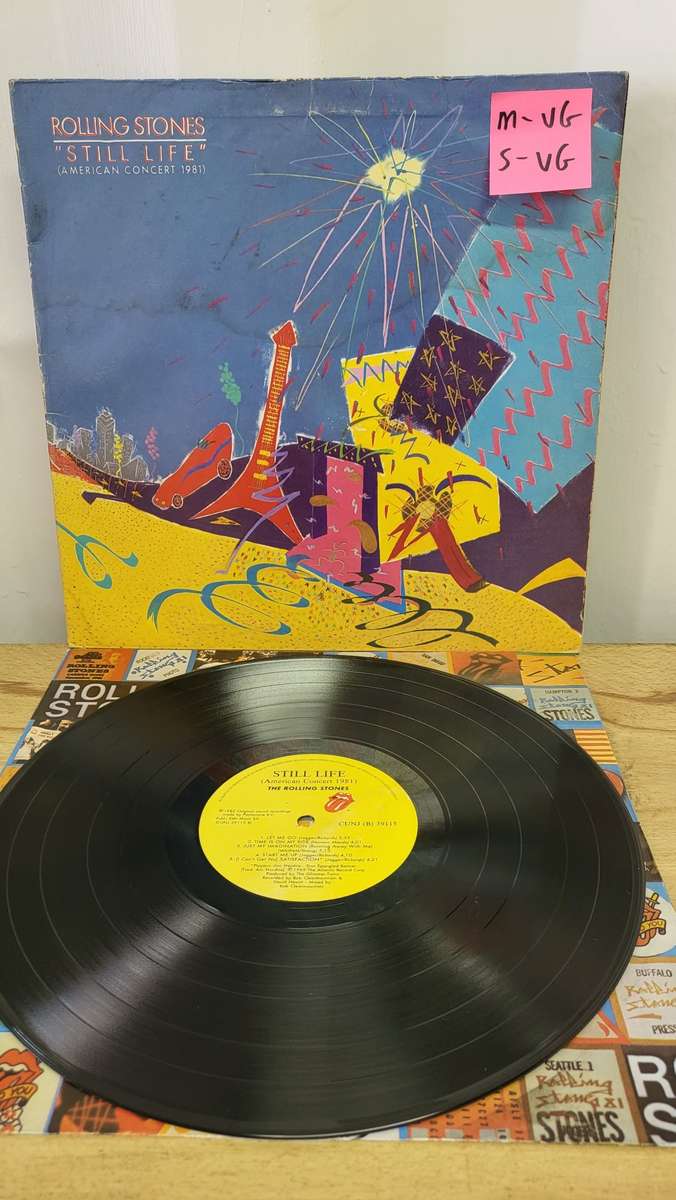 ROLLING STONES- STILL LIFE AMERiCAN CONCERT 1981 LP