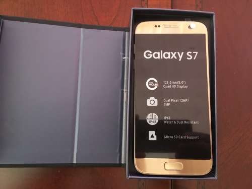 Samsung Galaxy S7  - Gold Platinum / Refurbished