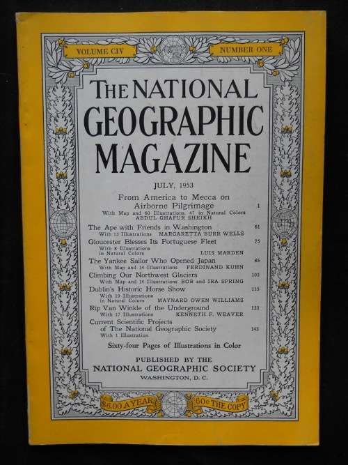 National Geographic Magazine - July, 1953