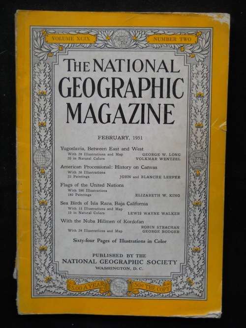 National Geographic Magazine - February, 1951