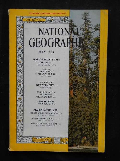 National Geographic Magazine - July, 1964