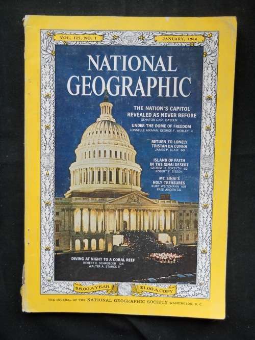 National Geographic Magazine - January, 1964