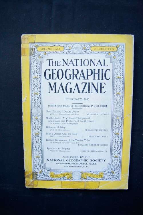 National Geographic Magazine - February, 1936