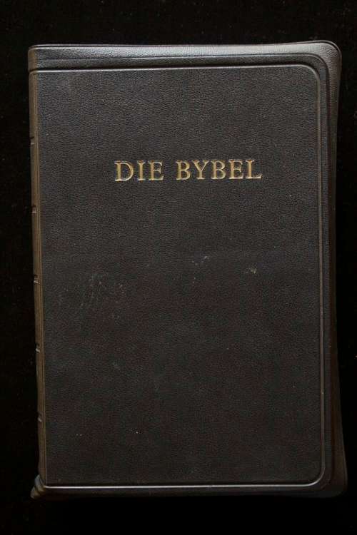 EERSTE BEPERKTE UITGAWE van die EERSTE VOLLEDIGE AFRIKAANSE BYBEL in S.A. Uitgegee 1969 (250 KOPIES)