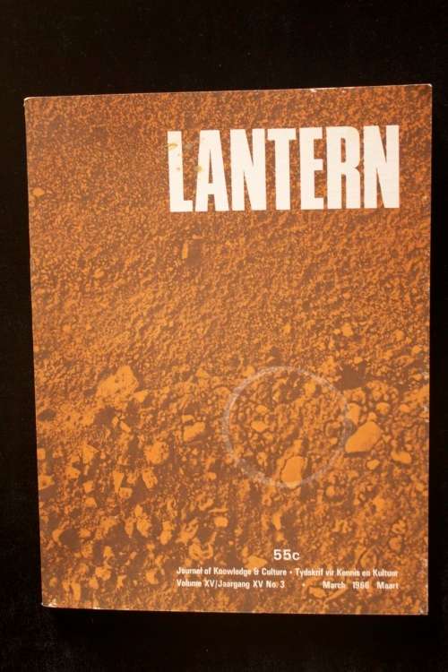 Lantern tydskrif magazine van Maart 1966 (Jaargang XV No.3)