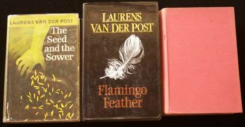 3 x SIGNED Laurens van der Post books