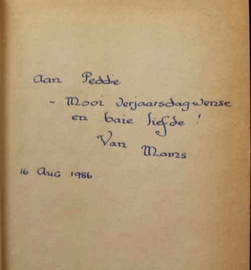 Fiela se Kind deur Dalene Matthee - GETEKEN met inskripsie & Moerbeibos