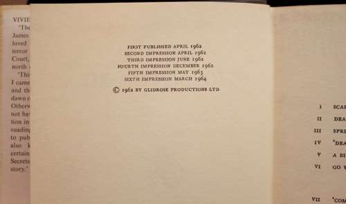 The Spy Who Loved Me by Ian Fleming - 1st.ed/6th impression