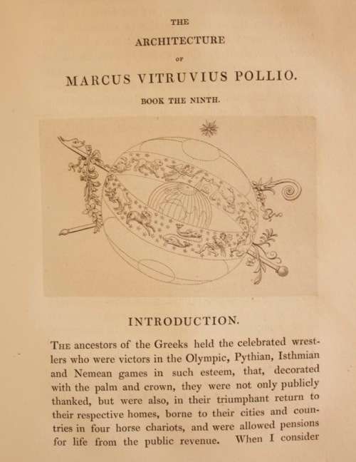 The Architecture of Marcus Vitruvius Pollio - 1st. ed. 1826, translated by Joseph Gwilt