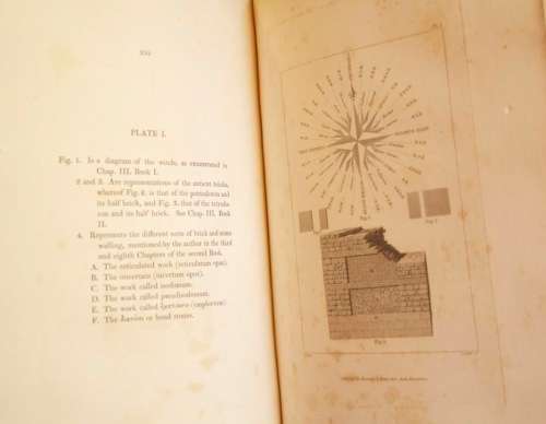 The Architecture of Marcus Vitruvius Pollio - 1st. ed. 1826, translated by Joseph Gwilt