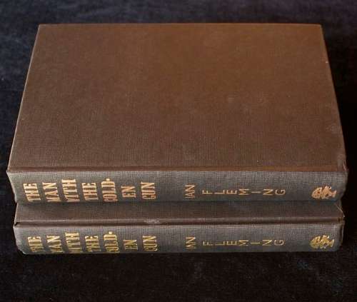 The Man With The Golden Gun by Ian Fleming - 2 x First Editions