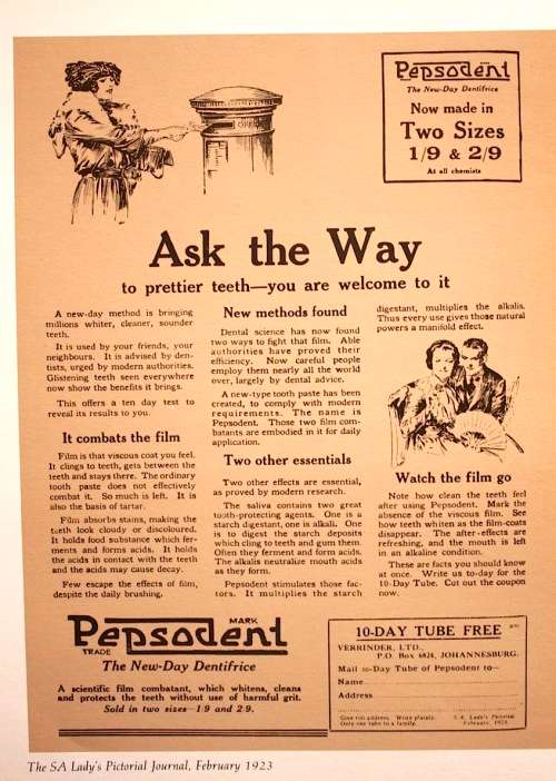 A Pictorial History of Advertising in South Africa 1900-1990