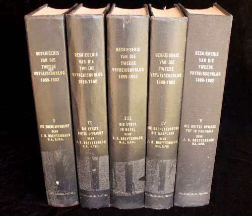 DIE GESKIEDENIS VAN DIE TWEEDE VRYHEIDSOORLOG IN SUID-AFRIKA - J.H. Breytenbach