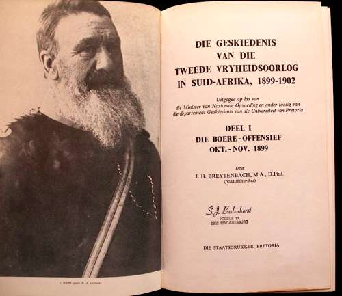 DIE GESKIEDENIS VAN DIE TWEEDE VRYHEIDSOORLOG IN SUID-AFRIKA - J.H. Breytenbach