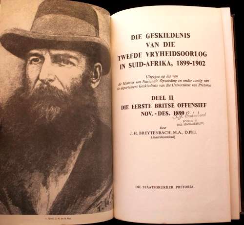DIE GESKIEDENIS VAN DIE TWEEDE VRYHEIDSOORLOG IN SUID-AFRIKA - J.H. Breytenbach
