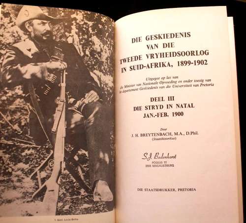 DIE GESKIEDENIS VAN DIE TWEEDE VRYHEIDSOORLOG IN SUID-AFRIKA - J.H. Breytenbach