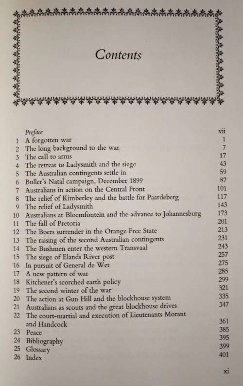 THE AUSTRALIANS AT THE BOER WAR (1976) by R.L. Wallace