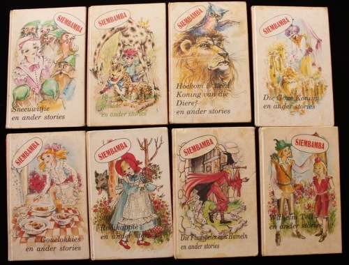 SIEMBAMBA sprokiesboeke vir kinders x 8