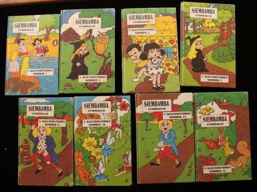 SIEMBAMBA sprokiesboeke vir kinders x 8