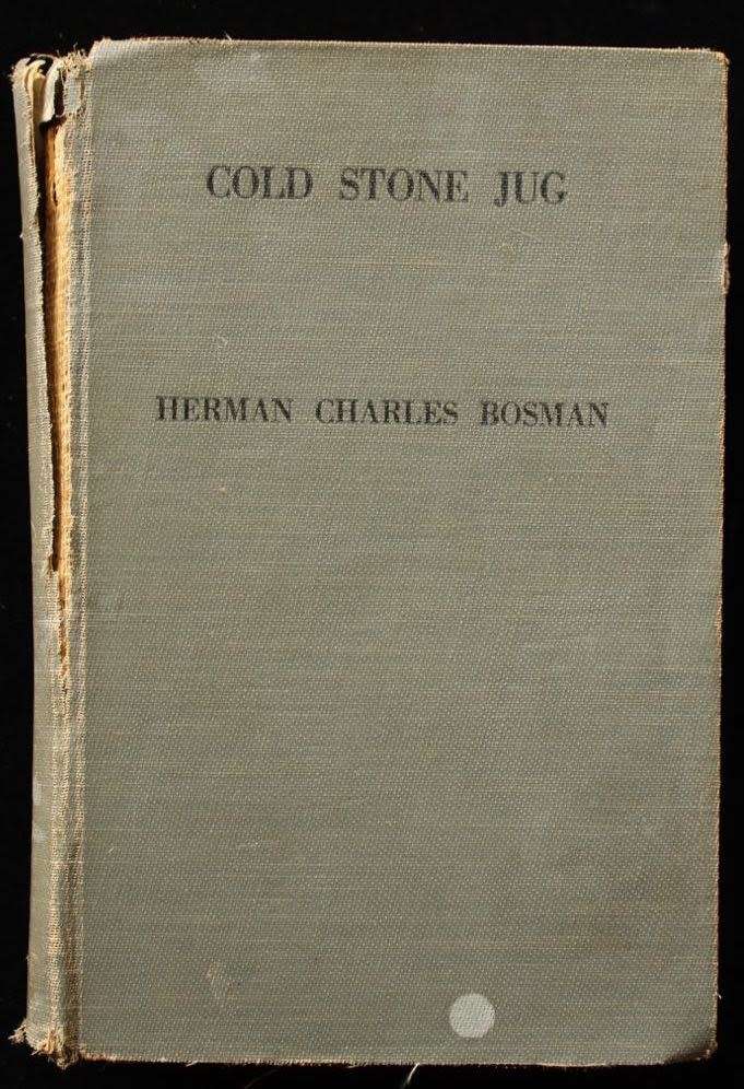 COLD STONE JUG by Herman Charles Bosman - 1st ed. 1949 C.M. van den Heever`s copy