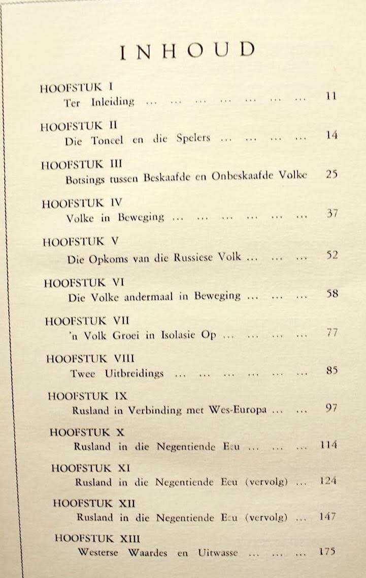 DIE STRYD OM DIE WERELD - Rusland en die Kommunisme deur G.D. Scholtz (1962)